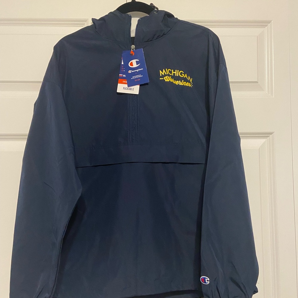 MICHIGAN Wolverines, Champion 1/2 zip